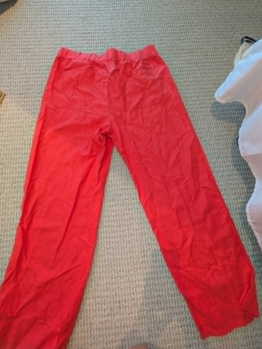 New Banana Republic Wide Leg Pants | Red Poppy - Picture 3 of 5